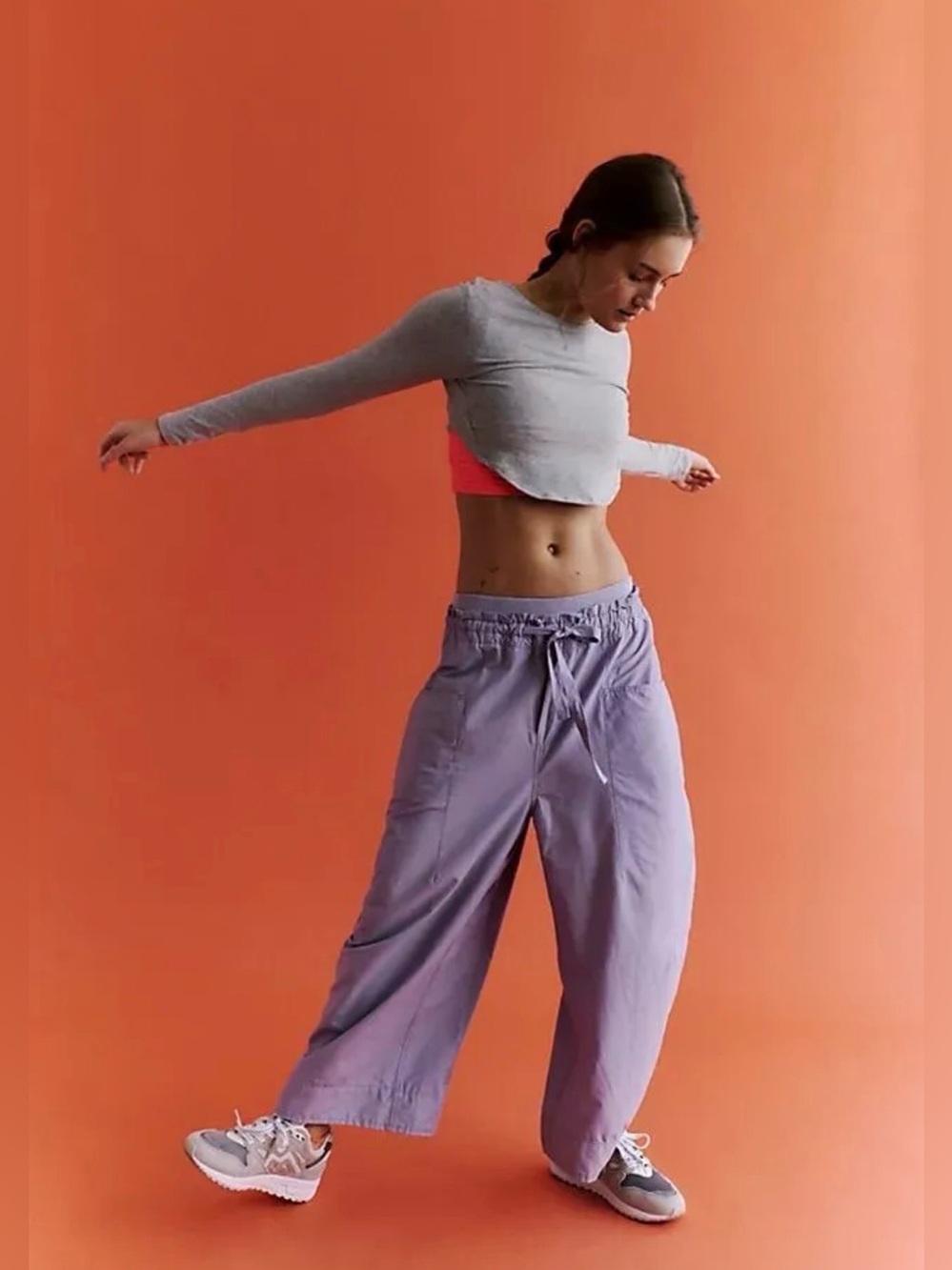 NWT Free People Fresh Start Pants in BLACK size Large